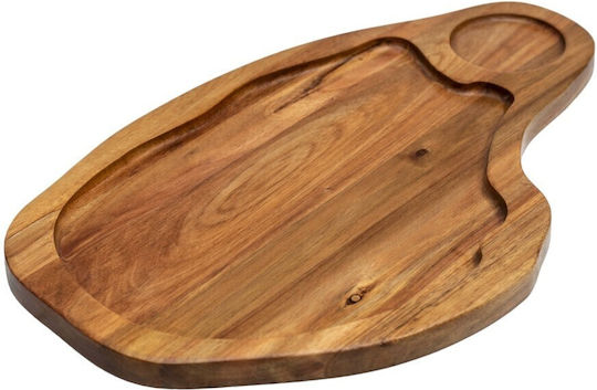 Wooden Serving Platter 45x28cm pl613
