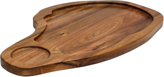 Wooden Serving Platter 45x28cm pl613