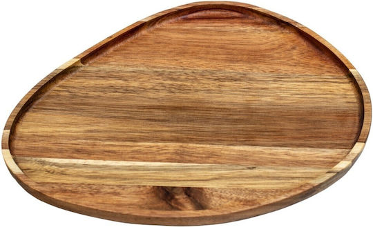 Дървено Плато За Сервиране 30x25см pl610.022