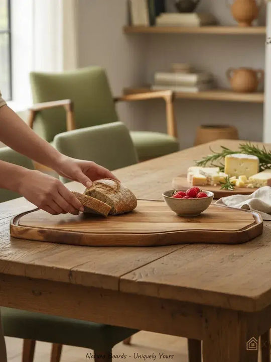 Wooden Serving Platter 48x32cm pl900