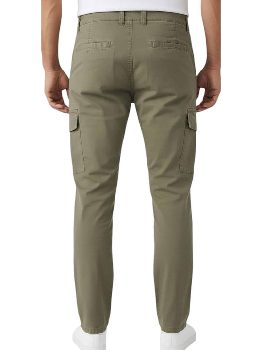 Pantaloni Cargo Cu Fit Regular Kaki