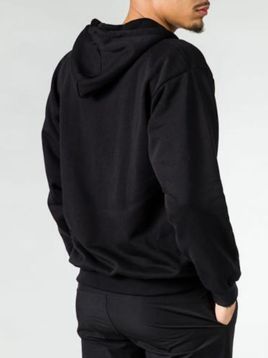 Sweatshirts Für Herren Schwarz Zakeite Black
