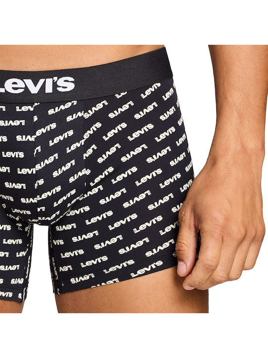 Herren Boxershorts Schwarz 2er Pack
