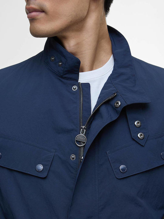 Geacă Impermeabilă și cu Protecție Împotriva Vântului Classic Navy