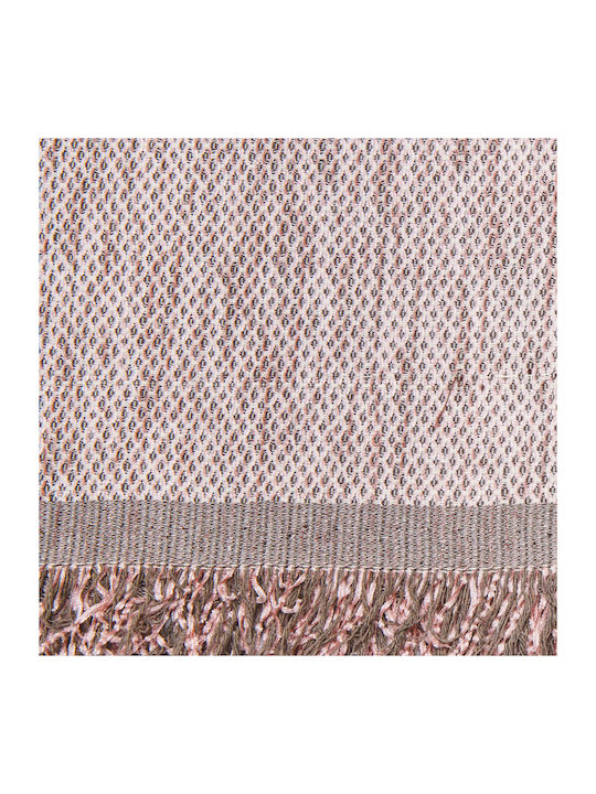 Borea 4 Season Ριχτάρι Πολυθρόνας Chenille 150x180εκ. Ρόζ 016301114068