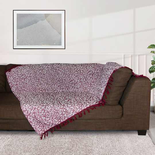Viosarp Πολυθρόνας Π130xΜ170cm Κόκκινο