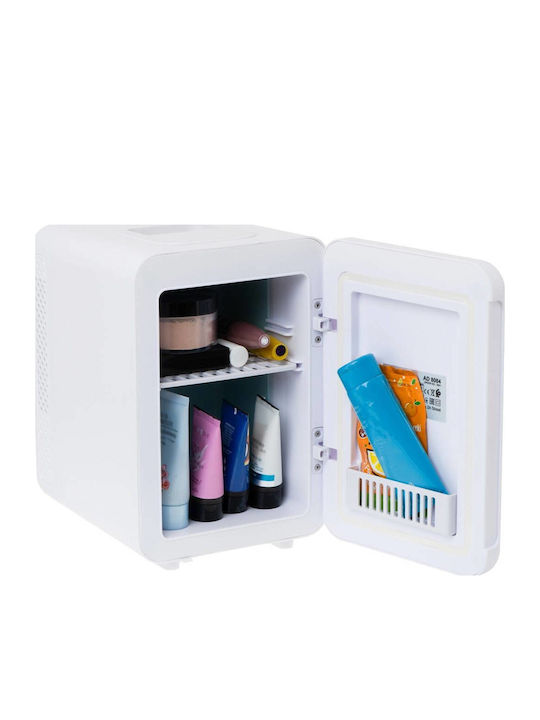 Adler Cosmetic Refrigerator 4lt with Shelf & Heating Function White 42W