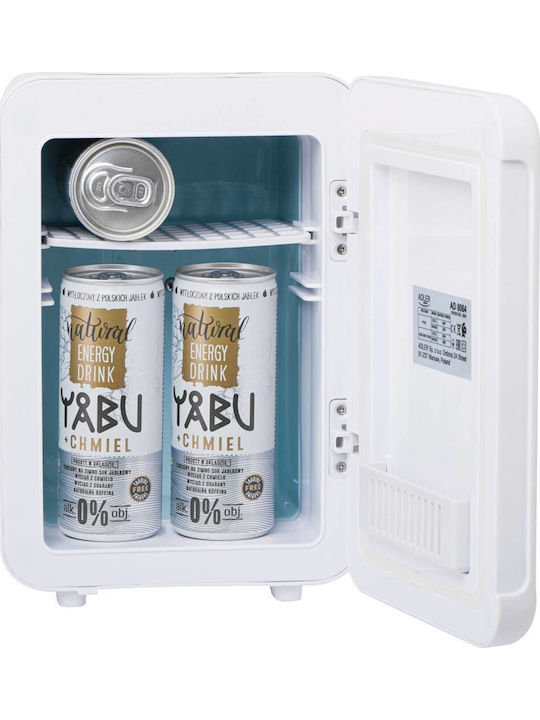 Adler Cosmetic Refrigerator 4lt with Shelf & Heating Function White 42W