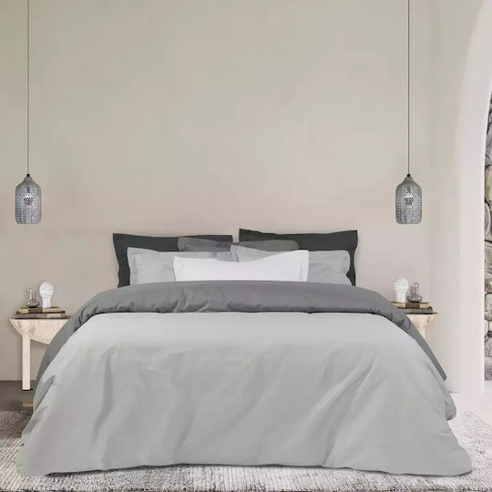 Das Home Cearșaf Semi Dublu cu Elastic 120x200+35cm. 1001 Alb