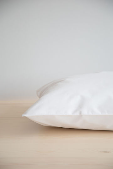 Nima Unicolors Σεντόνι King Size 270x280εκ. White