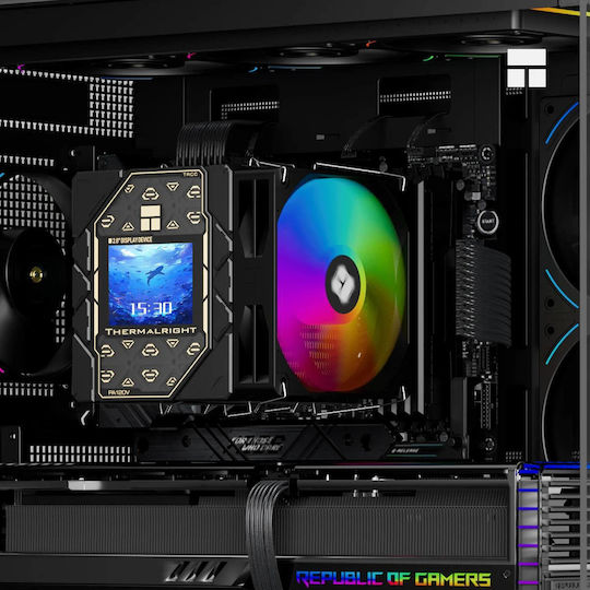 Thermalright Peerless Assassin 120 Vision Ψύκτρα Επεξεργαστή για Socket AM4/AM5/1200/115x/1700 με ARGB Φωτισμό