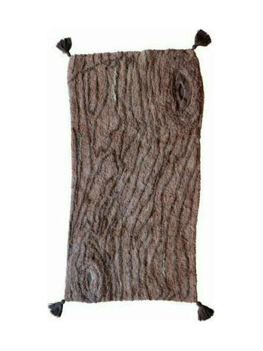 Lorena Canals Pine Tree Baumwolle Brown