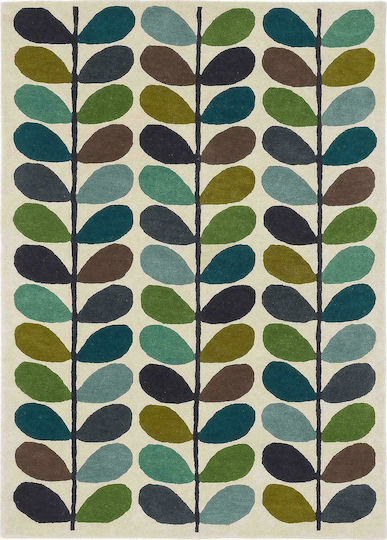 Orla Kiely Stem Kingfisher Χειροποίητο Μάλλινο Orla Kiely Stem Kingfisher Χειροποίητο Μάλλινο