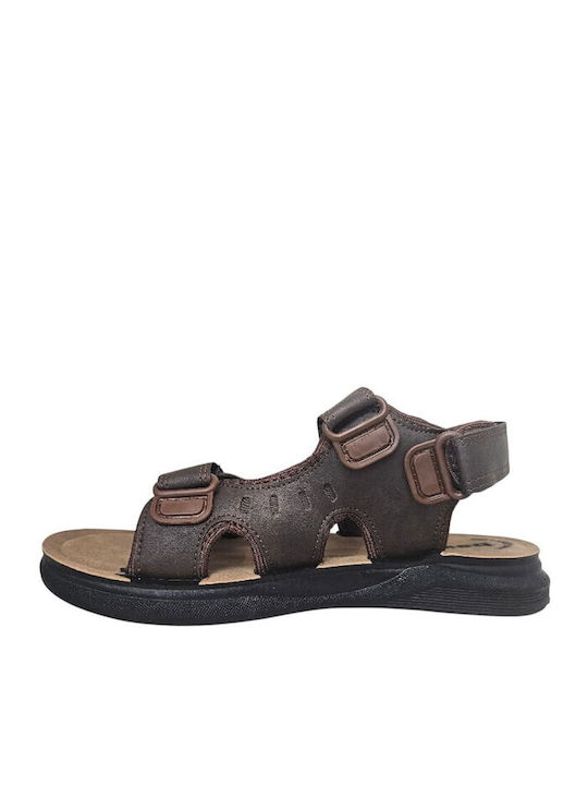 Men's Sandals in Brown Colour 56.S698-4855-BROWN