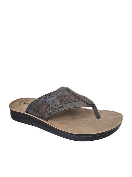 Men's Sandals in Brown Colour 56.S698-4865-BROWN