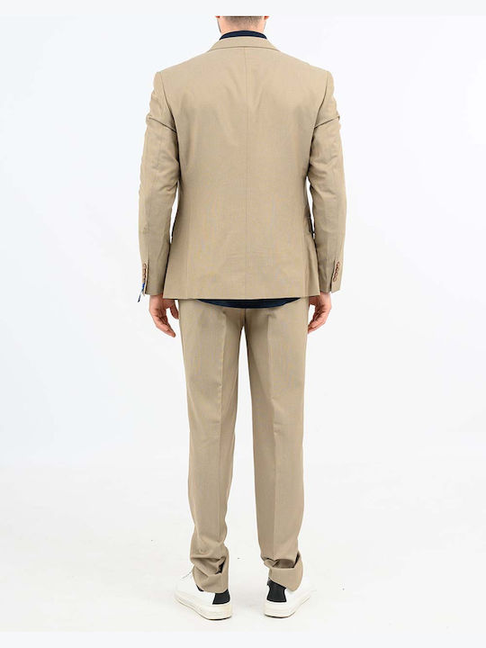 Herrenanzug Beige
