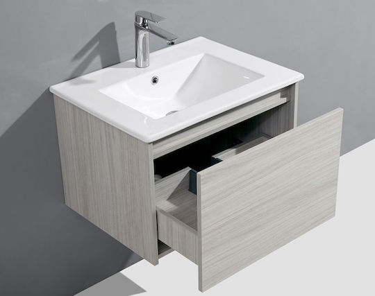Gloria Naomi Waschtisch mit Waschbecken L60xB47xH40cm Sabbia