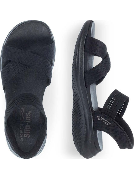 Flex 3.0 Women's Flat Sandals Sporty in Black Color