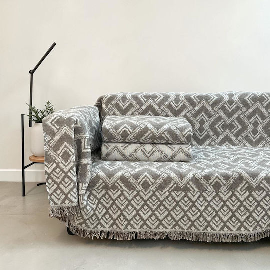 Linea Home Balzano Πολυθρόνας Π180xΜ160cm Μόκα