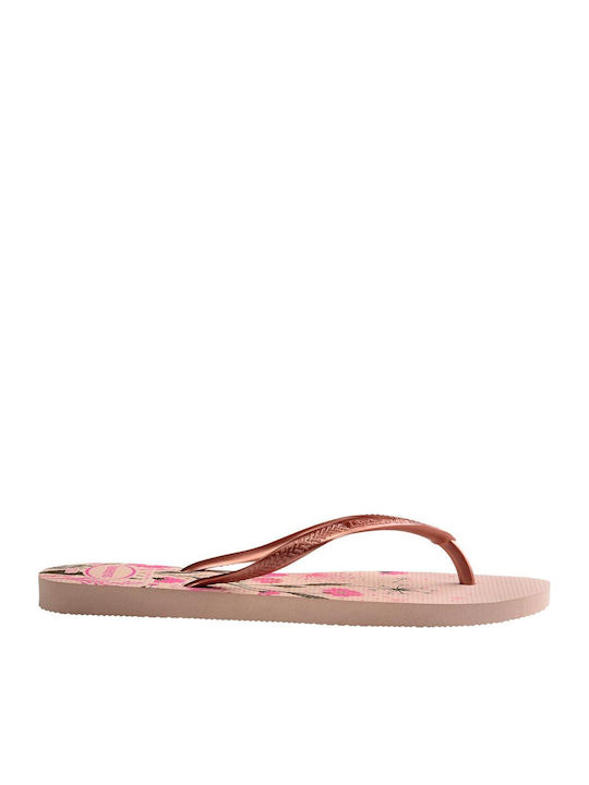 Slim Organic Women's Flip Flops in Pink Color