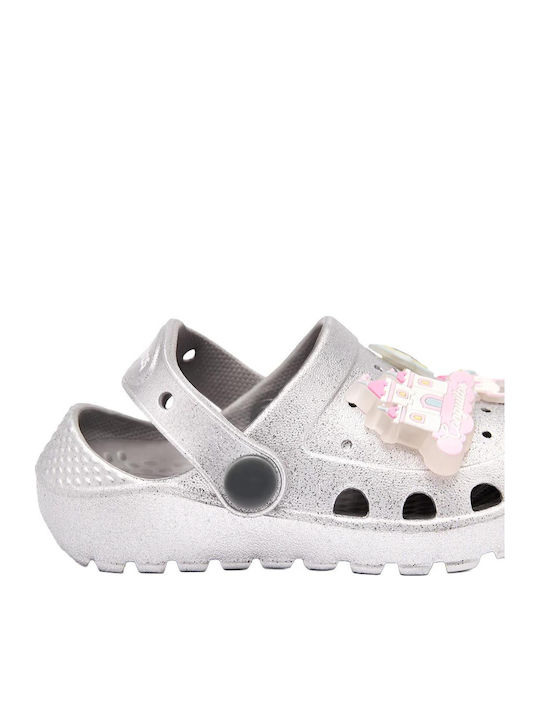 Kinder Anatomisch Strandschuhe Silber