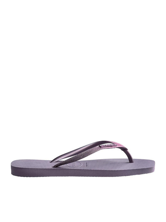 Șlapi Square Glitter Violet