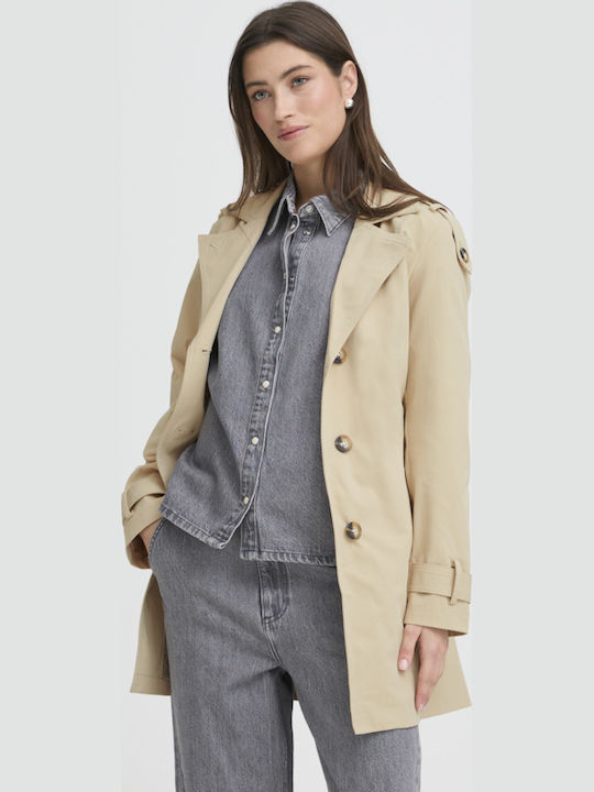 Women's Beige Coat