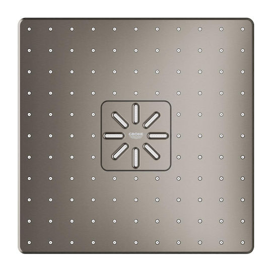 Grohe Rainshower Smartactive 310 Pătrat Cap de duș 31x31cm cu braț 40cm Grafit dur periat