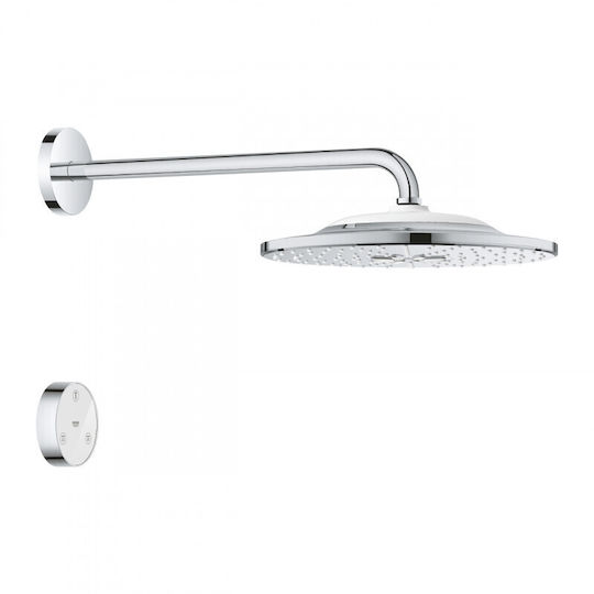 Grohe Smart Connect Rainshower Στρογγυλή Κεφαλή Ντουζ 31cm