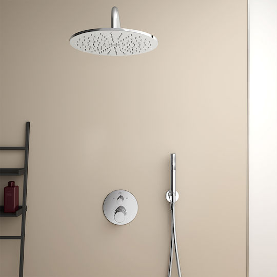 Ideal Standard Idealrain Στρογγυλή Κεφαλή Ντουζ 30cm