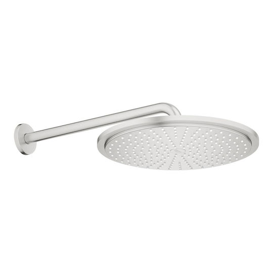 Grohe Essense Super Στρογγυλή Κεφαλή Ντουζ 31cm με Βραχίονα 38cm