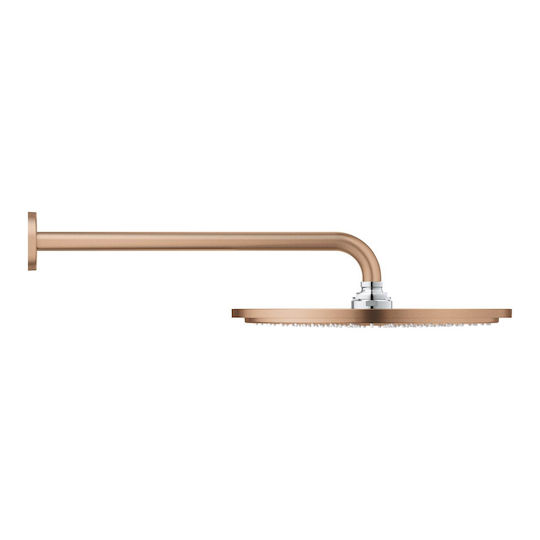 Grohe Rainshower Στρογγυλή Κεφαλή Ντουζ 31cm με Βραχίονα 38cm
