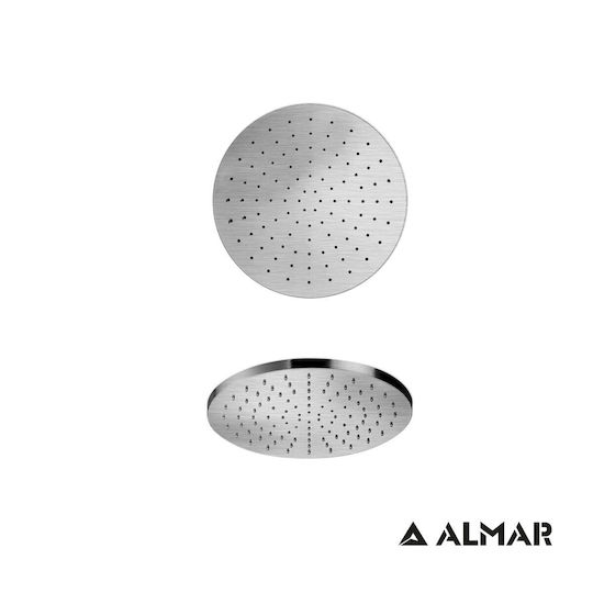 La Torre Emotion Στρογγυλή Κεφαλή Ντουζ 20cm Inox
