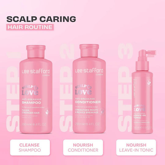 Lee Stafford Scalp Love Shampoo Against Hair Loss For Fine Hair 250ml
