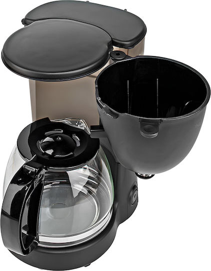 Butler Cafetieră Filtru Cafea 10 Cești Menține Cald Oprire Automată 750w Neagră