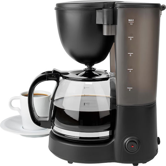 Butler Cafetieră Filtru Cafea 10 Cești Menține Cald Oprire Automată 750w Neagră