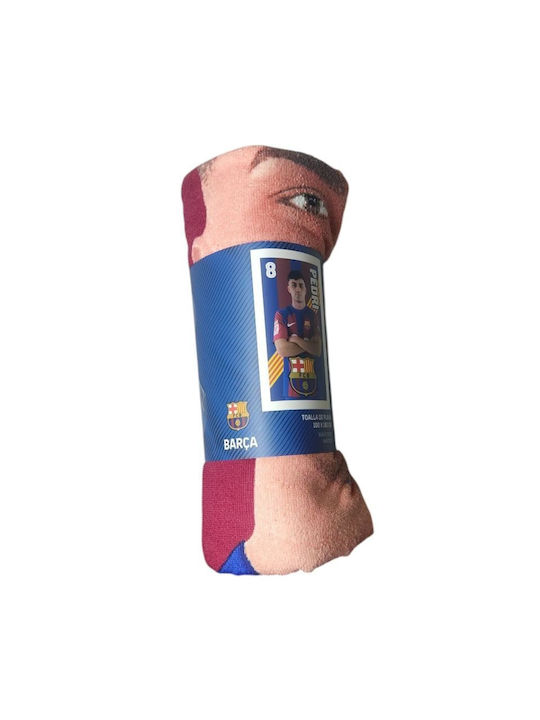 F.C. Barcelona Fitnesshandtücher mit Mikrofaser Mehrfarbig 70x140cm