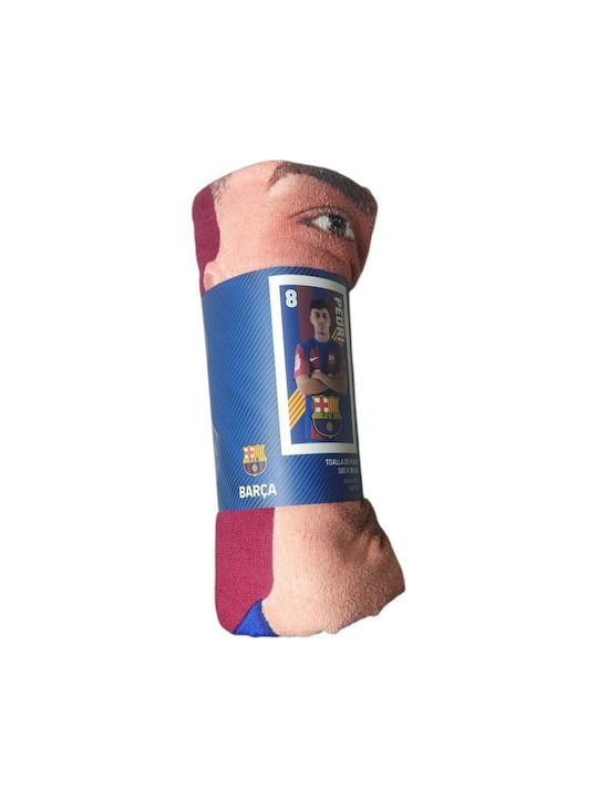 F.C. Barcelona Fitnesshandtücher mit Mikrofaser Mehrfarbig 70x140cm