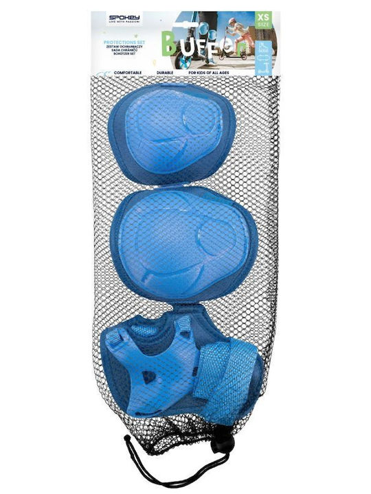 Spokey Bl Buffer Kinder Schutzausrüstung Set Rosa