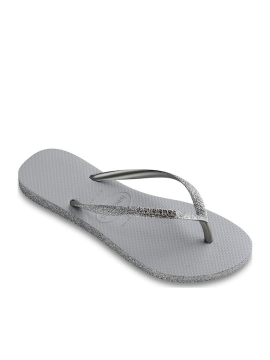 Slim Sparkle II Σαγιονάρες σε Γκρι Χρώμα