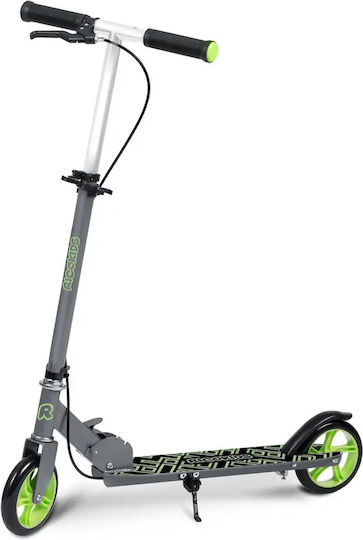 Ricokids Patinetă Copii Pliabilă Kodi cu 2 Roți pentru 8+ Ani Gri