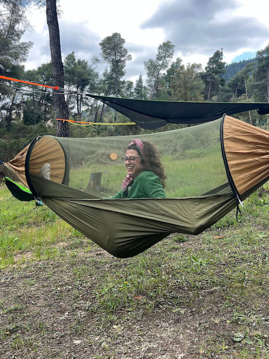 Yaia Parachute Double Fabric Green Hammock 280x140cm