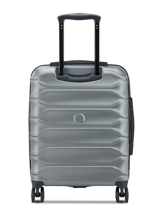 Delsey Meteor Βαλίτσα Ταξιδίου Καμπίνας Σκληρή Graphite με 4 Ρόδες Ύψους 55εκ.