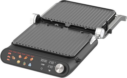 Elit Τοστιέρα Γκριλιέρα 2200W Inox