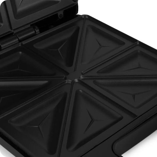 Huslog Sandwich Maker Grill 1800W Black