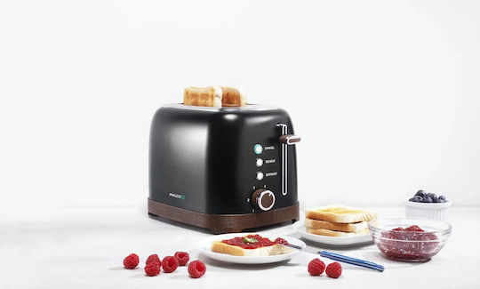 Philco Тостер Двуместен 850W Сив