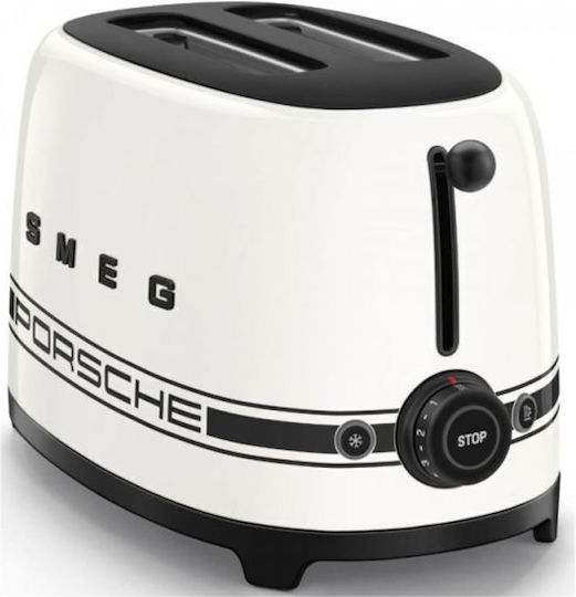 Smeg Φρυγανιέρα 2 Θέσεων 950W Λευκή