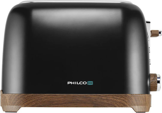 Philco Тостер Двуместен 850W Сив