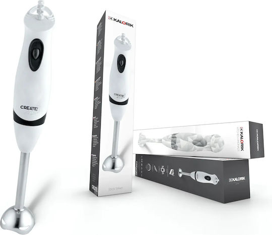 Kalorik Blender de Mână cu Tijă Inoxidabilă 300W Gri