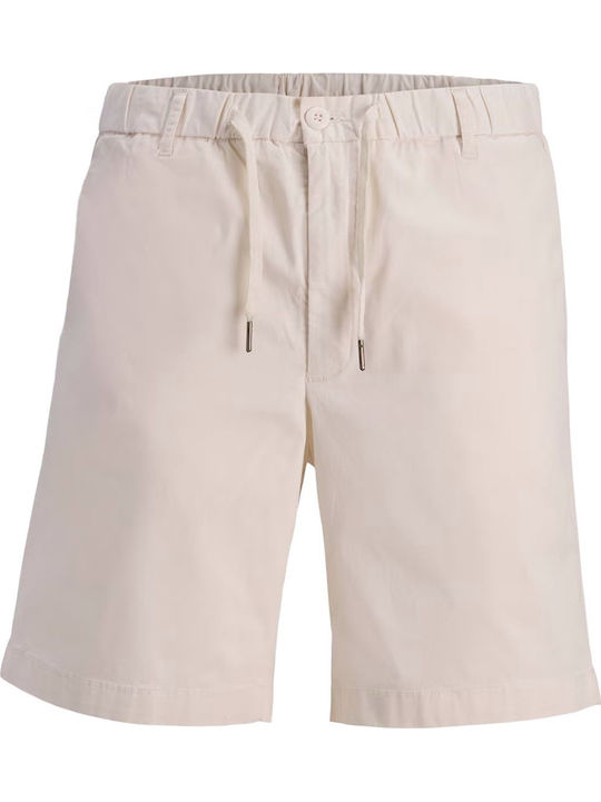 Jack & Jones Αθλητική Ανδρική Βερμούδα Jet Stream Cream